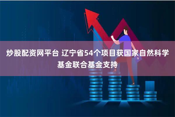 炒股配资网平台 辽宁省54个项目获国家自然科学基金联合基金支持